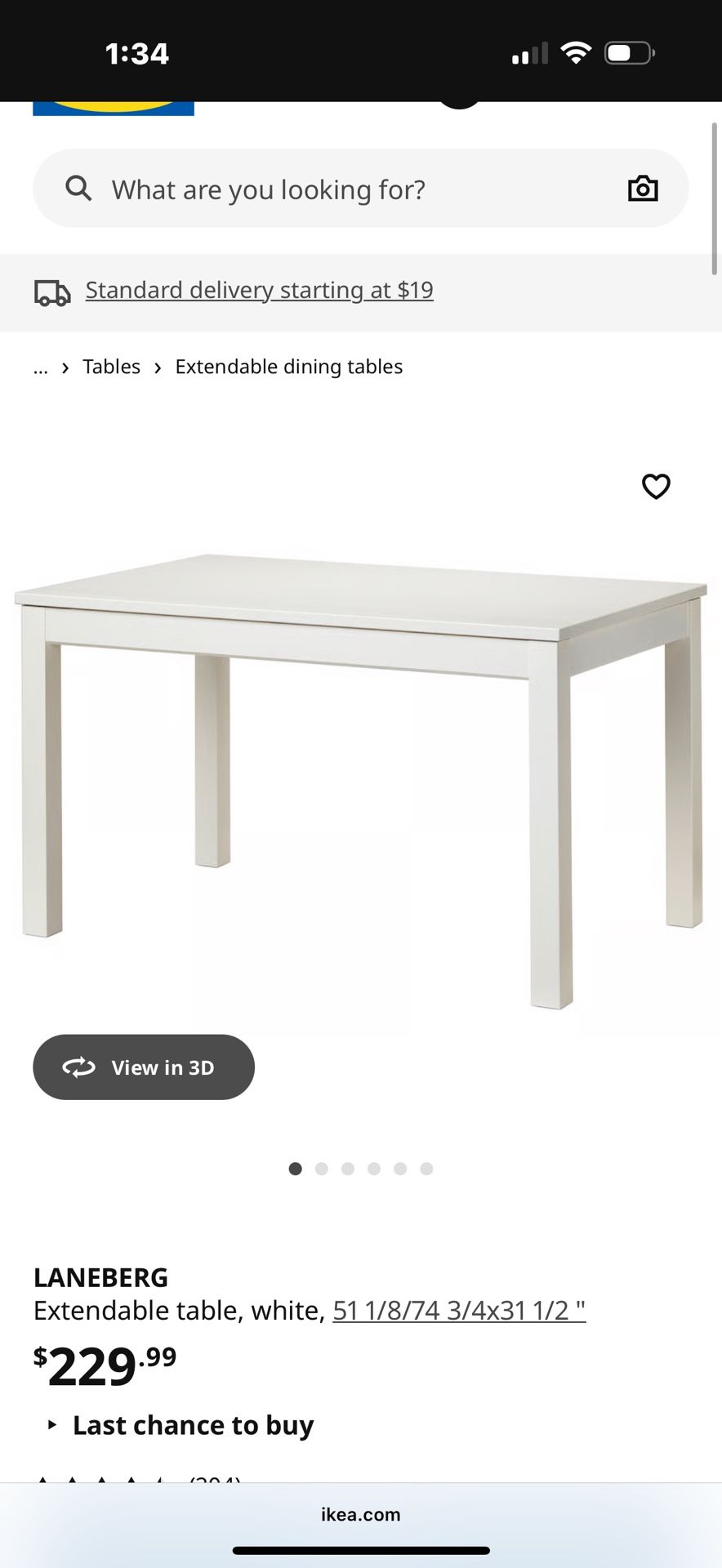 IKEA Kitchen Table