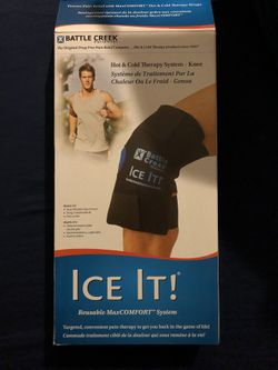 NEW ICE PACK KNEE WRAP