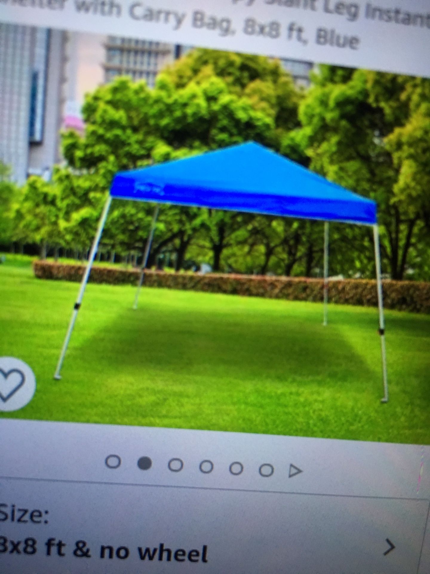 Canopy tent 8x8