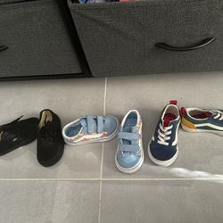 Toddler Shoes (Vans, Slides, Converse, Boots, Sandals)