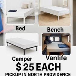 $25 Memory Foam Mattresses/Guest Bed, Camper, Upholstery Projects, Foam, Etc.