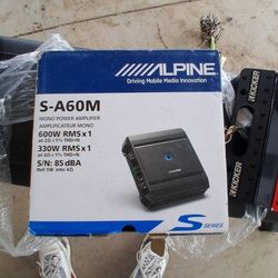 Alpine Mono Amp