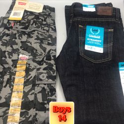Levis 511 slim fit size 14 regular camoflauge Cargo Lee Premium Straight 14 Regular Blue Jeans Bundle deal
