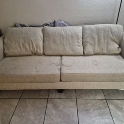Couch and table