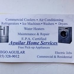 REFRIGERATOR WASHER AND DRYER 