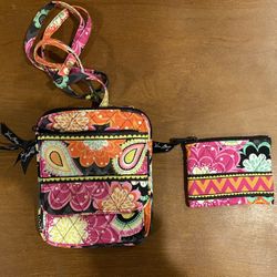 Vera Bradley / Ziggy Zinnia / Mini Hipster 