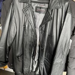  Wilson’s Black Leather Jacket