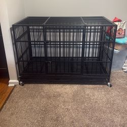 HEAVY DUTY DOG CAGE