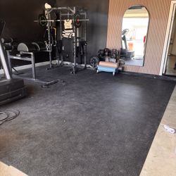 Heavy Duty Gym Flooring - 320 sq ft total