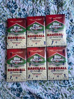 2025 Topps Hobby Box Chrome Platinum Baseball