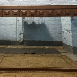JUMBO Hardwood Framed Mirror: 40” X 55”