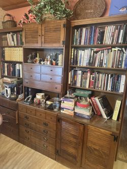4 Pc Ethan Allen Shelving
