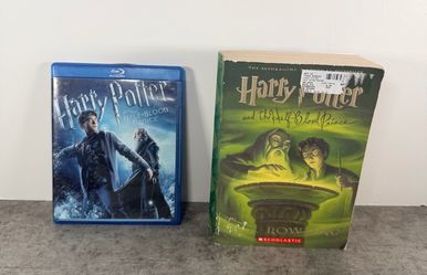 Harry Potter and the Half-Blood Prince Blu-ray and Book