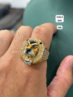 Anillo De Hombre 14k