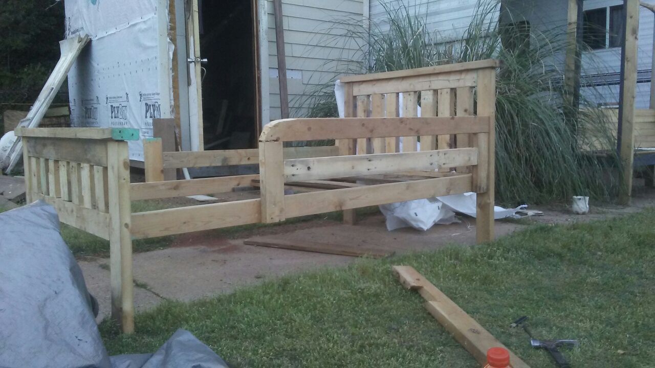Handmade bed