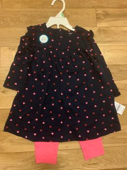 Carters Girls Outfit Size 18 Months