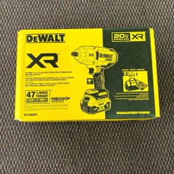 DEWALT 20V MAX* XR® 1/2 IN. HIGH TORQUE IMPACT WRENCH WITH HOG RING ANVIL