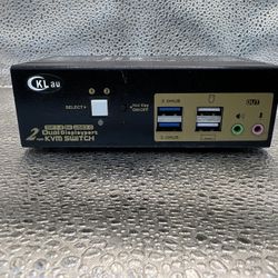 CKL KVM Switch Dual Monitor DisplayPort 2 Port 4K 60Hz 4:4:4, 2x2 DP KVM Switch