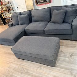 Gray Sectional Couch