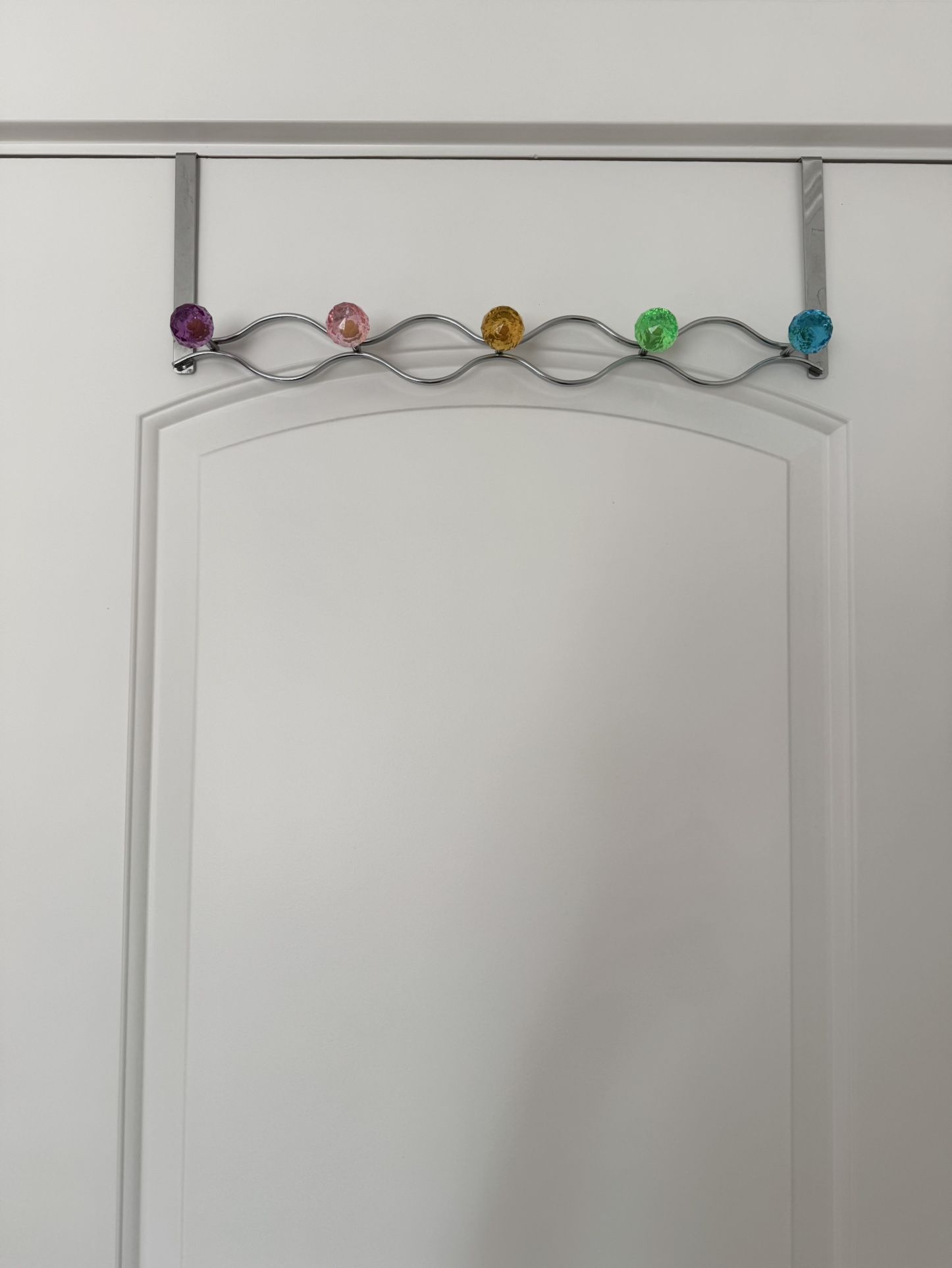Metal Over Door Hook Rack