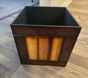 Vintage wooden planter box