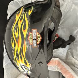 Harley Davidson Motor Cycle Helmet Size Small Adult