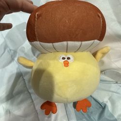 Miniso Mushroom Chick Plush Toy from the Dundun Series