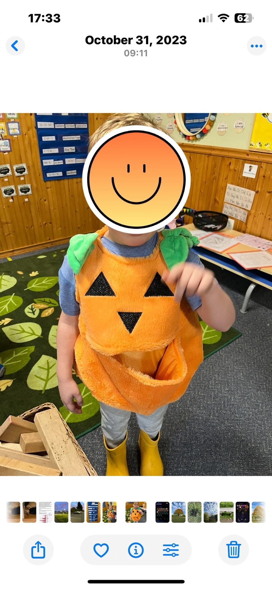 Halloween Pumpkin Costume