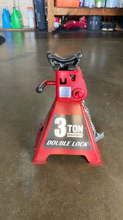 3 Ton Heavy Duty Double Lock Jack Stand