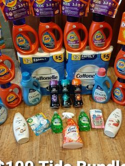 $100 Household/Laundry Bundle! NEW