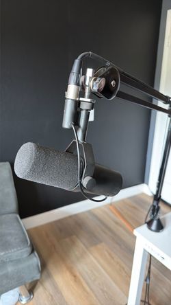Shure SM7B Setup (Elgato XLR + RODE mic arm)