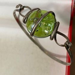 Pulsera Aro Stainless Piedra Joyería Antigua