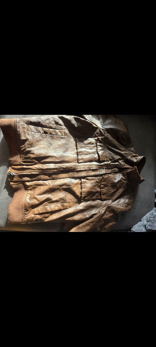 Faux Leather Jacket. Apt 9 Half Price