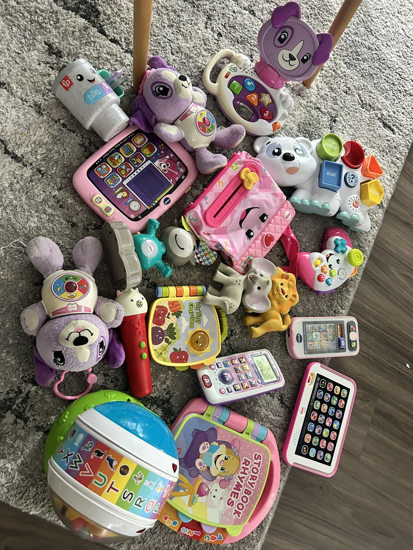 Learning Toys Vtech, Fisher-Price, Leap Frog