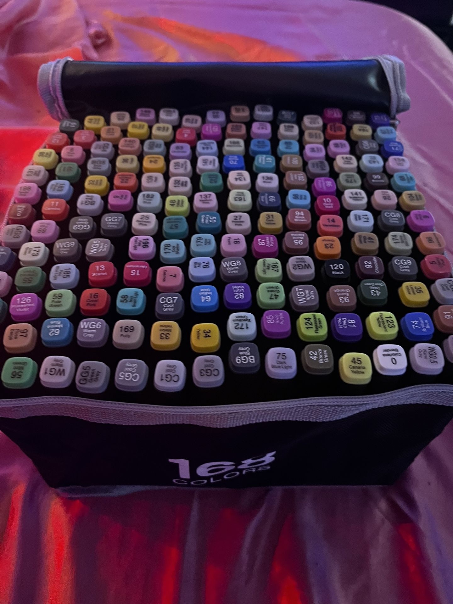 168 Markers Brand New dual tipped
