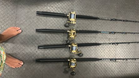 4 Shimano Trinidad Reef Fishing Combos