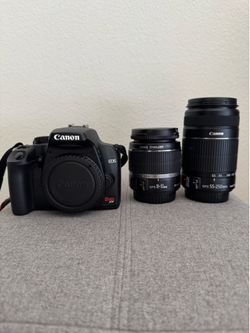Canon Rebel  XS DSLR Camera Bundle