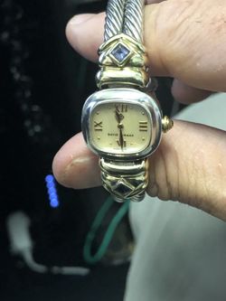 David yurman sterling silver watch