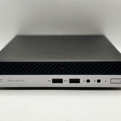 HP ProDesk 400 G4 Desktop Mini PC 🔥 (8GB Memory + 256 SSD)