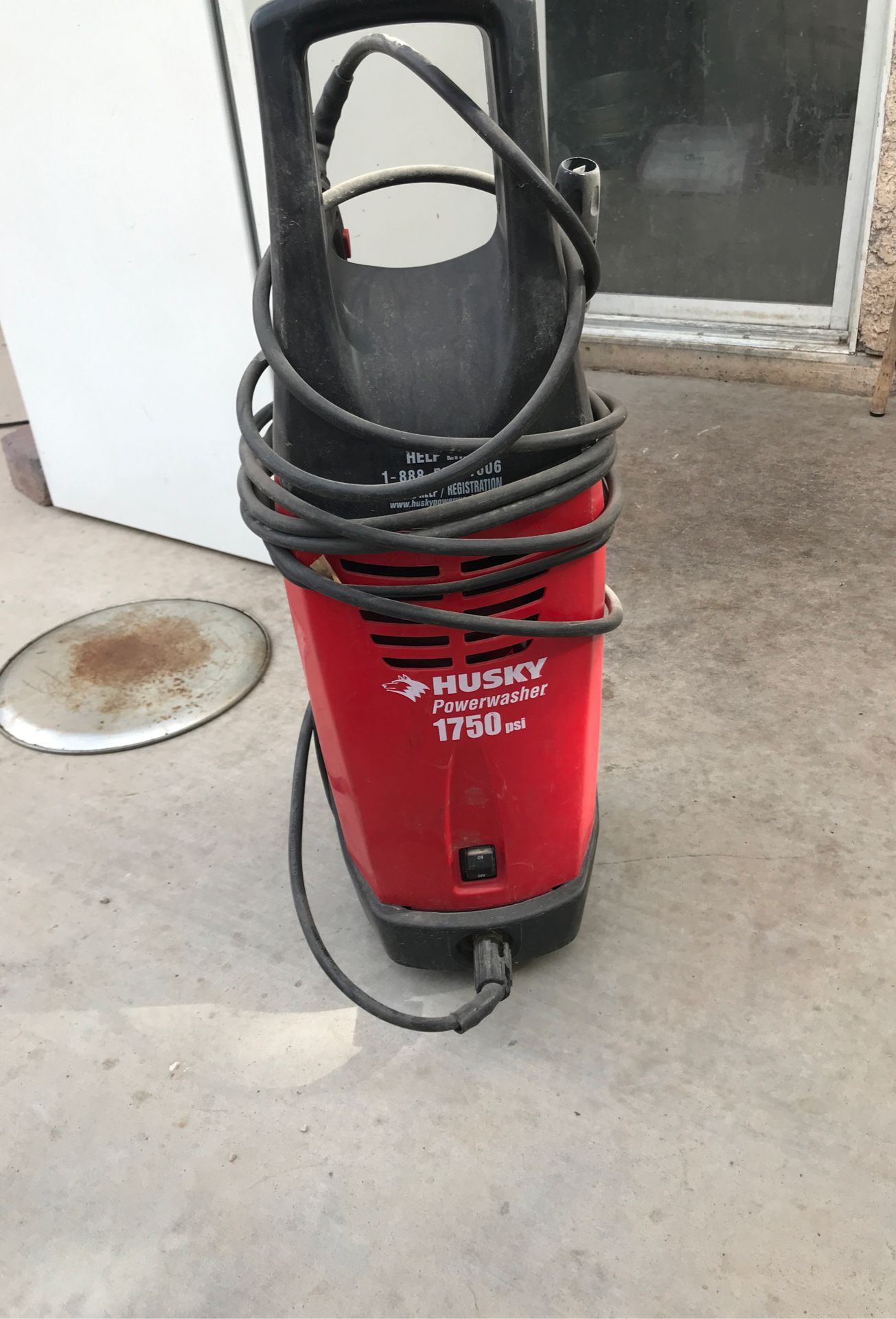 Husky power washer 1750 psi