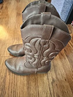 Girls Cowboy Cowgirl Boot Size 3
