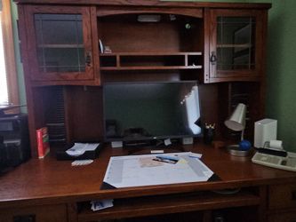 Wooden Computer Desk