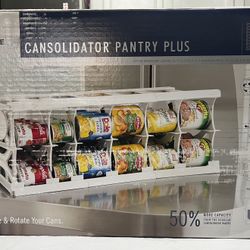 Shelf Reliance Consolidator Pantry Plus 60 Can Holder