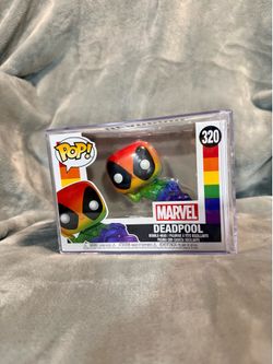 Funko Pop! Marvel Deadpool Pride Bobblehead #320 Vinyl Figure 2021