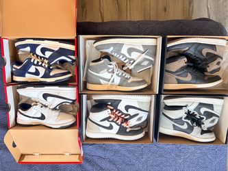 Nike Sneaker Collection – 6 Pairs