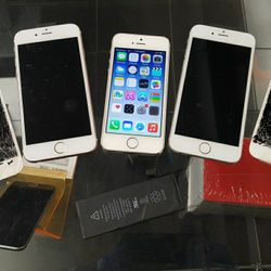 Phone cracked screen