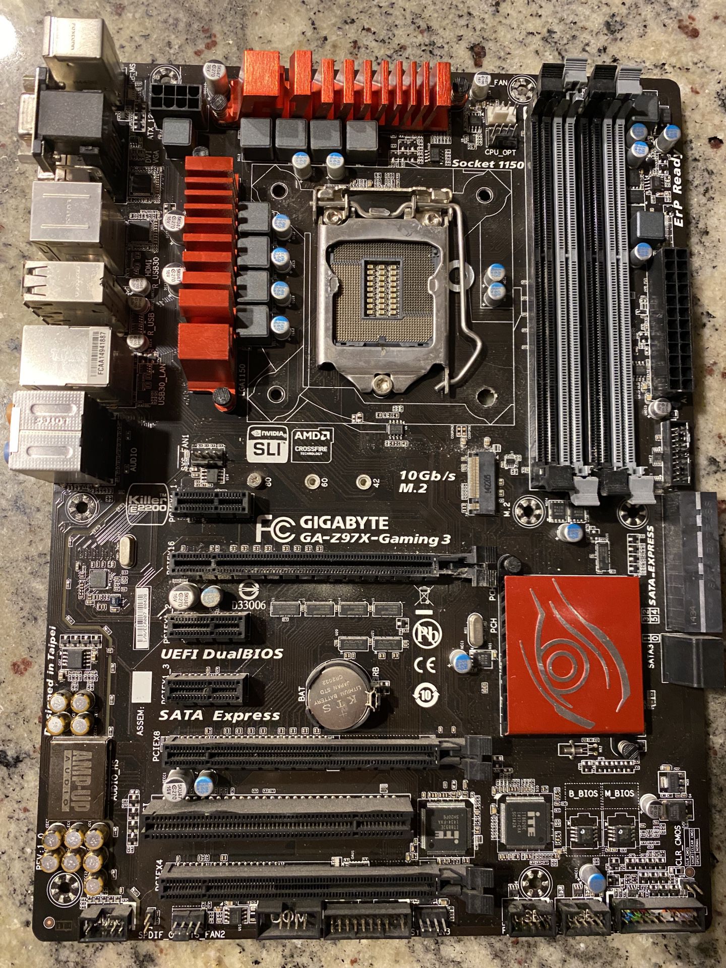 Gigabyte z97x motherboard read ad completely