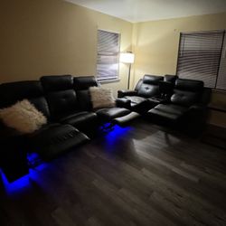 Sofa And Loveseat With recliners