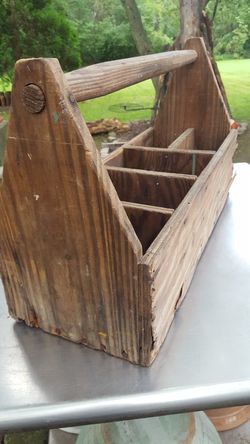 Carpenters wood tool box