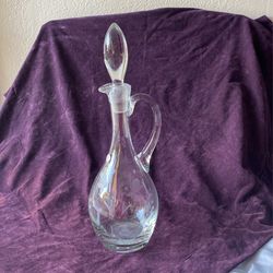 Vintage Glass Decanter